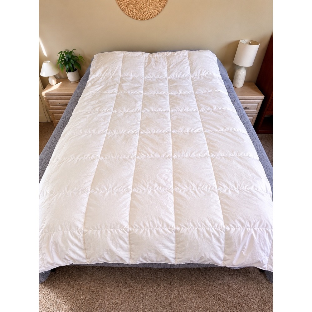 Pottery Barn Teen Twin Duvet Insert | White Cotton | 68" x 88"